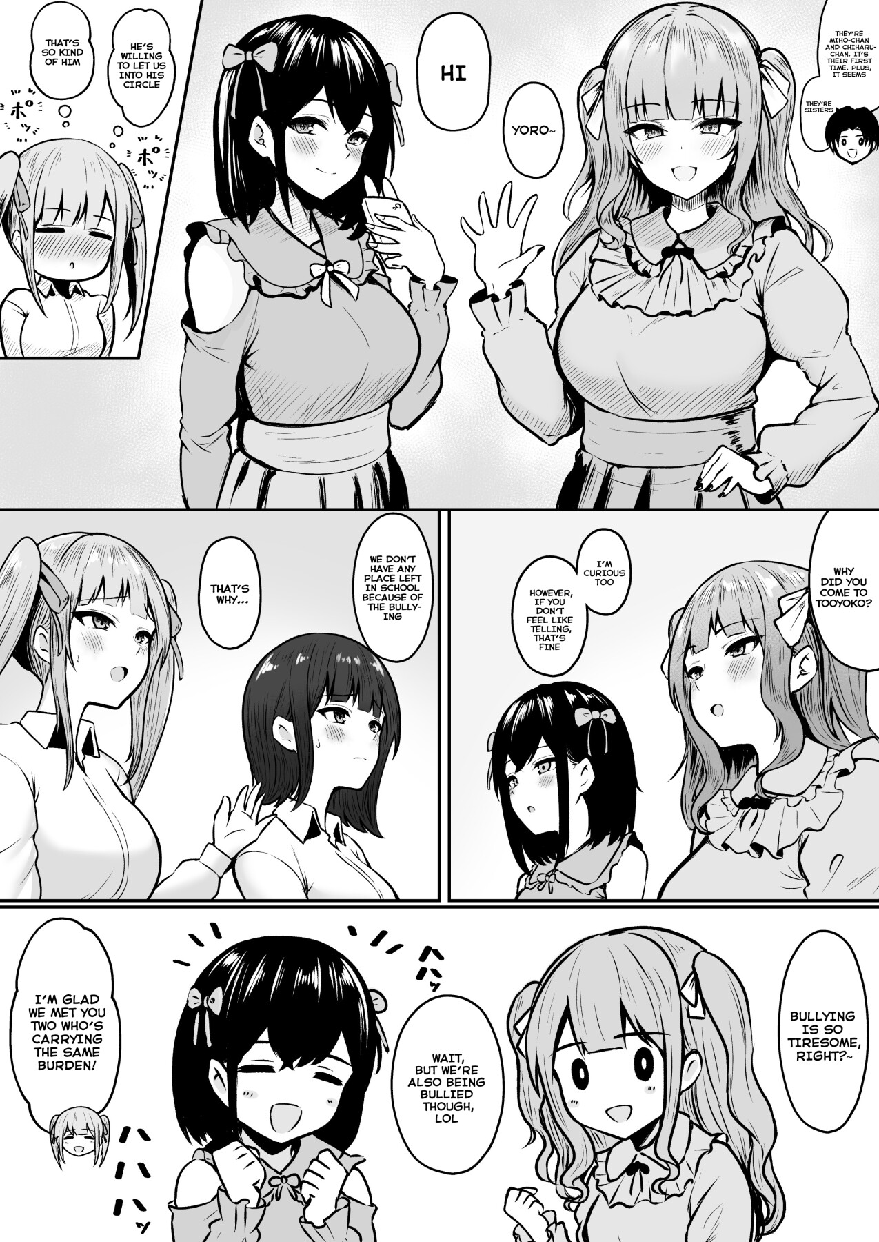 Hentai Manga Comic-My Boyfriend Is Cuckold By My Sister Who Is A Landmine ~Ria Mitsuru's Older Sister And Her Younger Sister Who Works With Papa~-Read-14